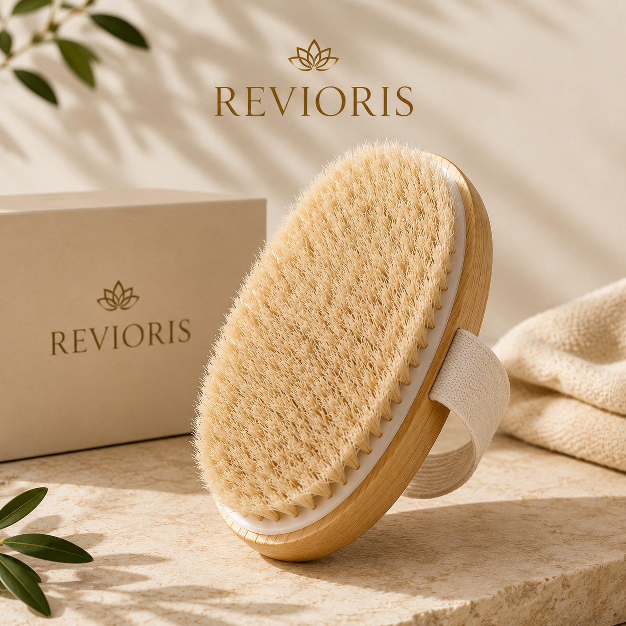 REVIORIS Premium At Kılı Vücut Fırçası